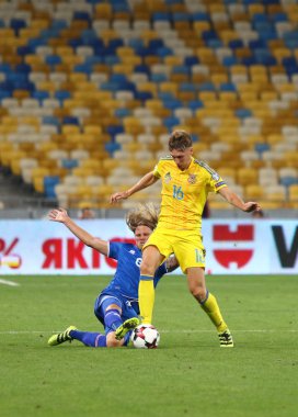 FIFA Dünya Kupası Elemeleri oyun Ukrayna v İzlanda 2018