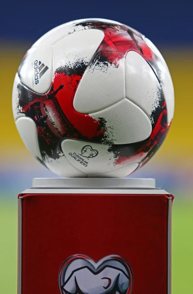 Oficjalna piłka mistrzostw świata Fifa w 2018 r. — Zdjęcie stockowe