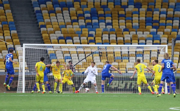 FIFA WM 2018 Qualifikationsspiel Ukraine gegen Island — Stockfoto