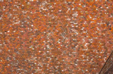 Arka plan kırmızı kiremit yaptı