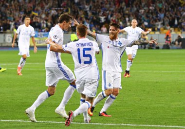 UEFA Şampiyonlar Ligi oyun Fc Dinamo Kiev rakip Napoli