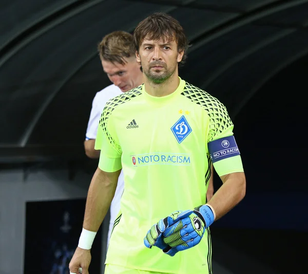 UEFA Champions League jogo FC Dynamo Kyiv vs Napoli — Fotografia de Stock