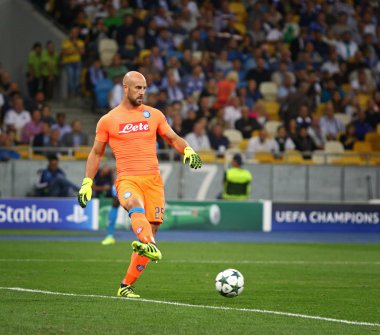 UEFA Şampiyonlar Ligi oyun Fc Dinamo Kiev rakip Napoli