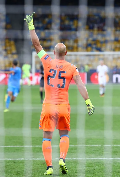 UEFA Champions League spel Fc Dynamo Kiev vs Napoli — Stockfoto