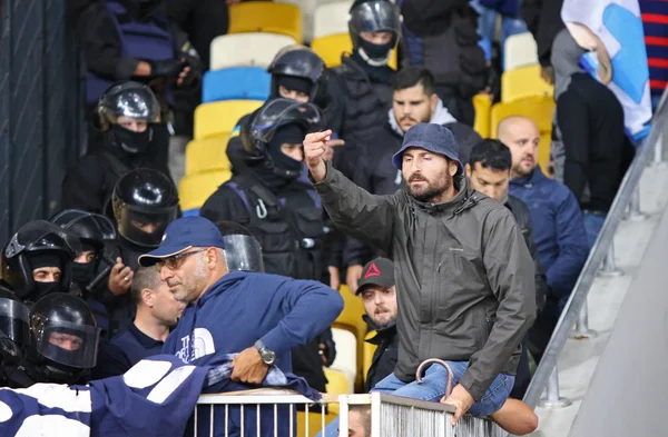 UEFA Champions League partido FC Dynamo Kyiv vs Napoli — Foto de Stock