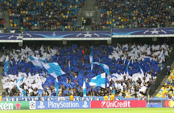 UEFA Champions League spel Fc Dynamo Kiev vs Napoli — Stockfoto