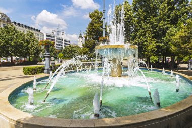 Kossuth square, Debrecen city, Hungary