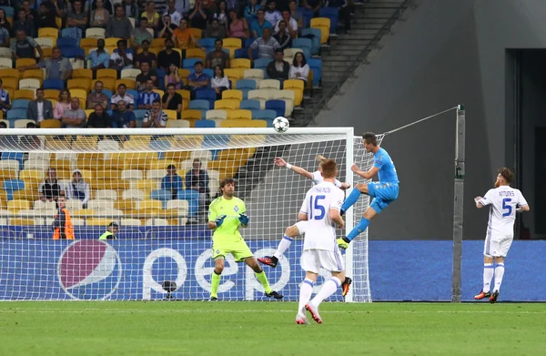 UEFA Champions League jogo FC Dynamo Kyiv vs Napoli — Fotografia de Stock