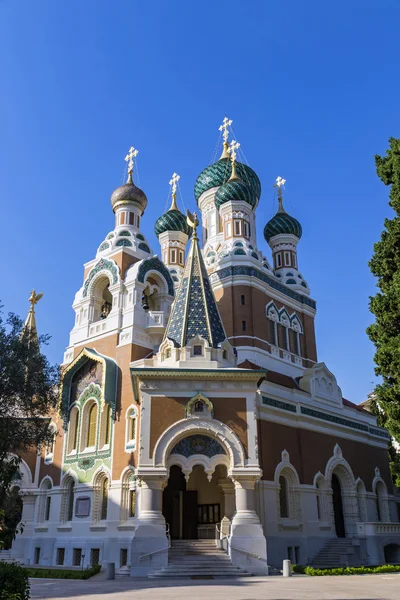 Catedral ortodoxa rusa en Niza, Francia —  Fotos de Stock