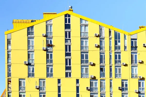 Kyiv Ukraine September 2020 Bright Colorful Houses Modern Housing Estate — Stock Photo, Image