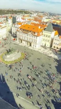 Prag, Çek Cumhuriyeti 'ndeki Eski Şehir Meydanı (Staromestske namesti)