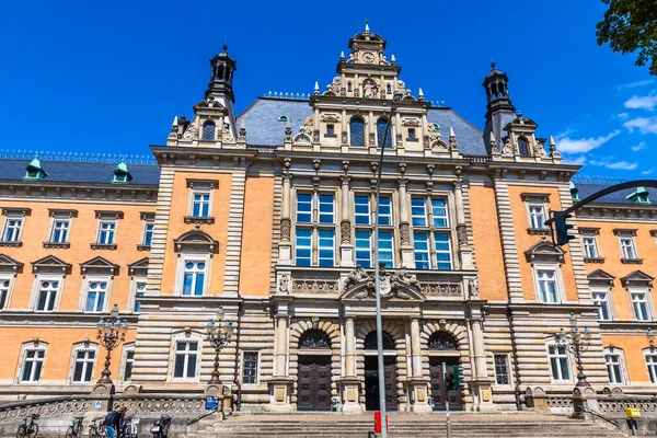 Гамбург Німеччина Червня 2021 Facade Landgericht Hamburg Criminal Justice Court — стокове фото