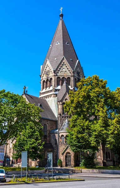 Russian Orthodox Church John Kronstadt Pauli Quarter Hamburg City Germany — Stock Photo, Image