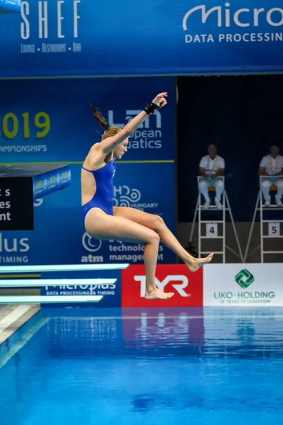 Kyiv Ukraine August 2019 Emma Gullstrand Sweden Performs Team Event — ストック写真