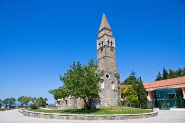 eski manastır san Barnardin'la, portoroz, Slovenya