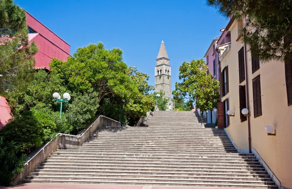 Altes kloster san barnardin, portoroz, slowenien — Stockfoto