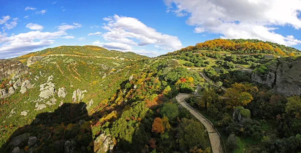 Skály Meteora, regionu Trikala, Řecko — Stock fotografie