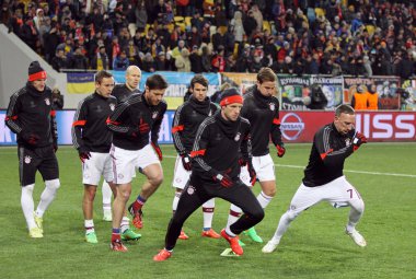 Futbol oyun Shakhtar Donetsk vs Bayern Münih