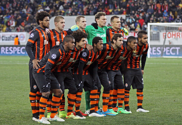 FC Shakhtar Donetsk team