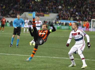 Futbol oyun Shakhtar Donetsk vs Bayern Münih