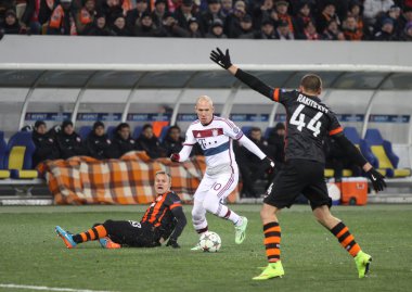 Futbol oyun Shakhtar Donetsk vs Bayern Münih