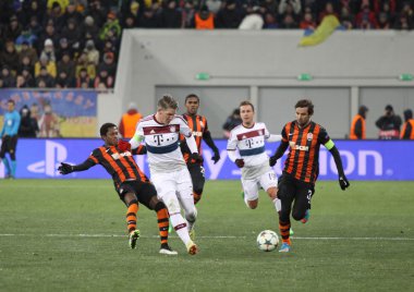 Futbol oyun Shakhtar Donetsk vs Bayern Münih