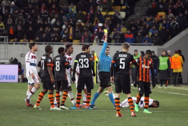 Futbol oyun Shakhtar Donetsk vs Bayern Münih