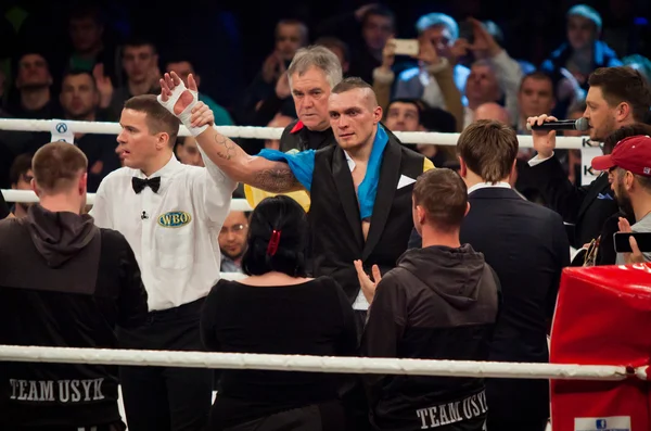 Boksen Oleksandr Usyk vs Danie Venter fight — Stockfoto