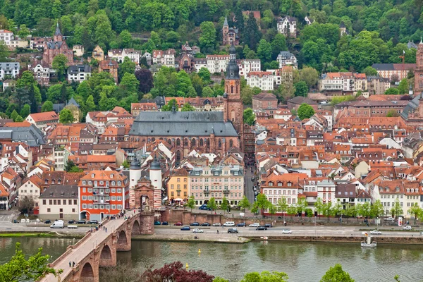 Heidelberg casco antiguo, Alemania — Foto de Stock