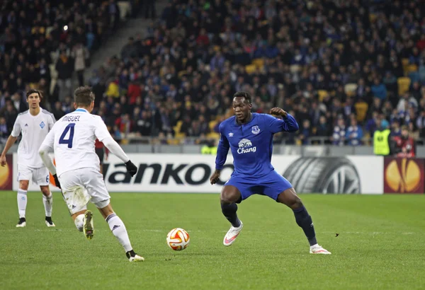 Jogo de futebol fc dínamo kyiv vs fc everton — Fotografia de Stock