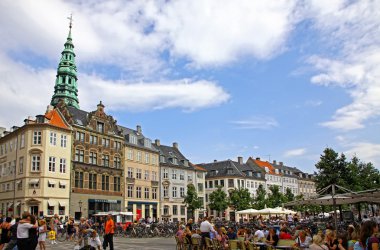 Amager Meydanı (Amagertorv) Kopenhag, Danimarka