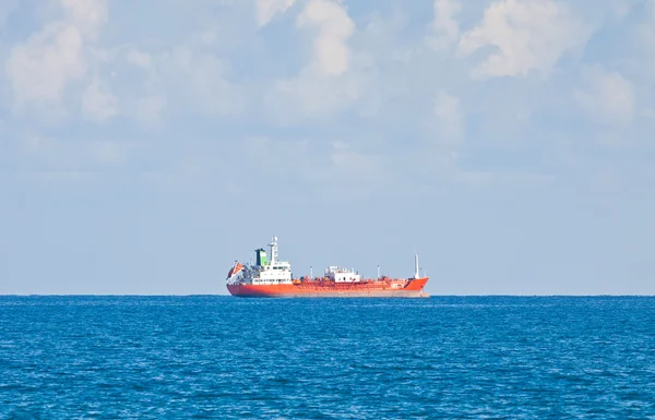 Ship in Mediterranean sea near Cyprus — Stock Photo, Image