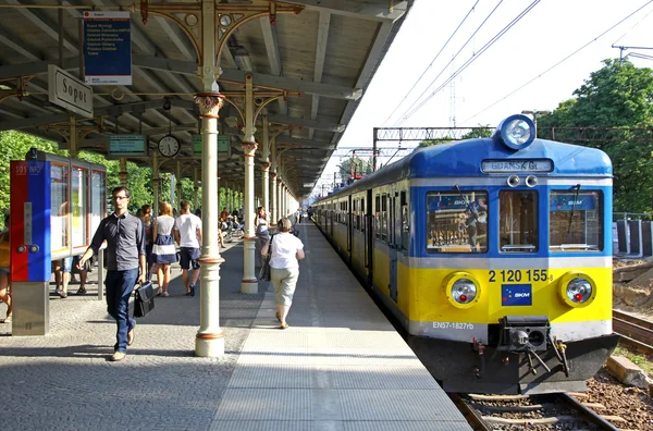 Sopot Fast Urban Railway station — Stok fotoğraf