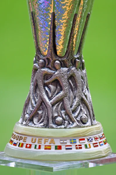 Uefa ヨーロッパ国際トロフィー (カップ) — ストック写真