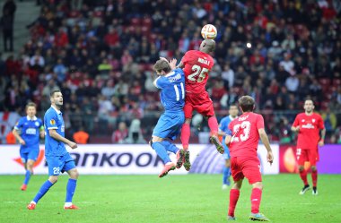 UEFA Europa League Final football game Dnipro vs Sevilla