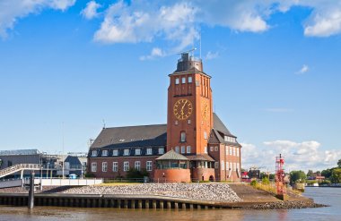lotsenhaus seemannshoft (pilot house) liman Hamburg, Almanya