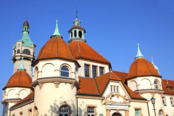 Historisk balneologi byggnad i Sopot, Polen — Stockfoto