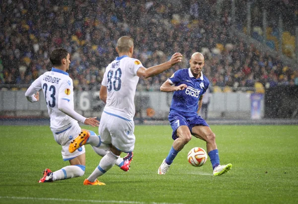 UEFA Europa League jogo semifinal Dnipro vs Napoli — Fotografia de Stock