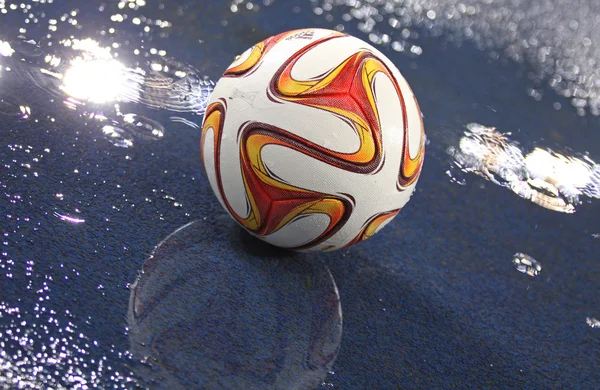Official UEFA Europa League 2014/15 season ball — Stock Photo, Image