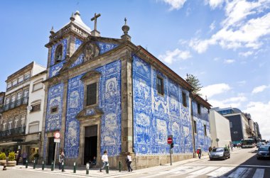 Capela das Almas (Capela de Santa Catarina) in Porto, Portugal clipart