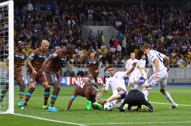 UEFA Champions League game Dynamo Kyiv vs Porto