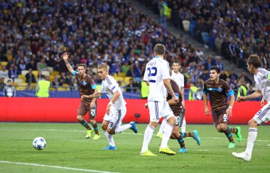 UEFA Champions League game Dynamo Kyiv vs Porto