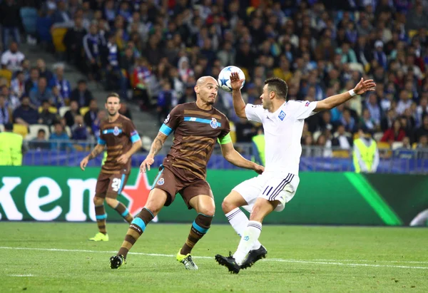 Mesterligaen Dynamo Kyiv mot Porto – stockfoto