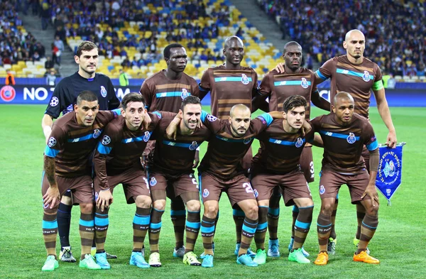 Jugadores del FC Porto posan para una foto de grupo —  Fotos de Stock