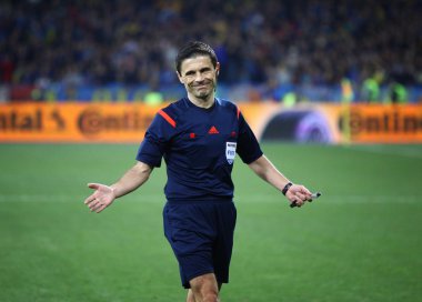 UEFA EURO 2016 Qualifying round game Ukraine vs Spain