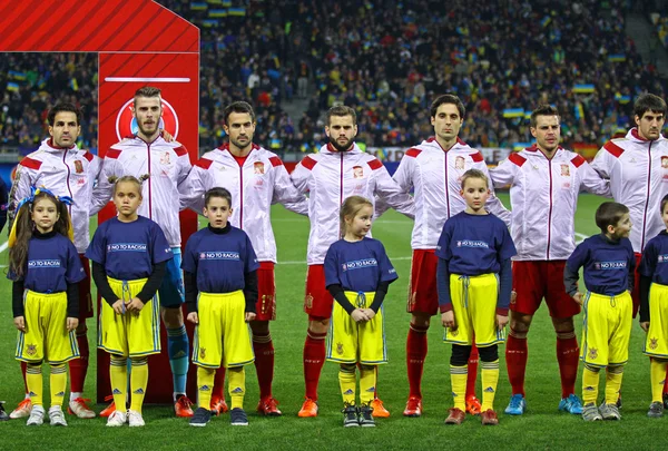 National football team of Spain — 스톡 사진
