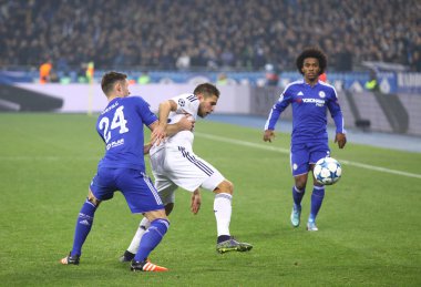 UEFA Champions League game FC Dynamo Kyiv vs Chelsea