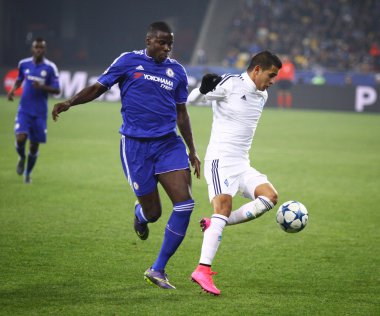 UEFA Champions League game FC Dynamo Kyiv vs Chelsea