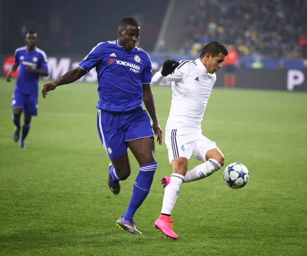 UEFA Champions League game FC Dynamo Kyiv vs Chelsea — Zdjęcie stockowe