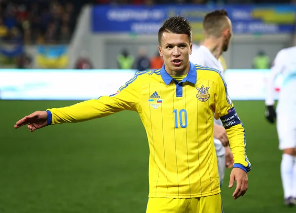 Yevhen Konoplyanka Ukrayna — Stok fotoğraf